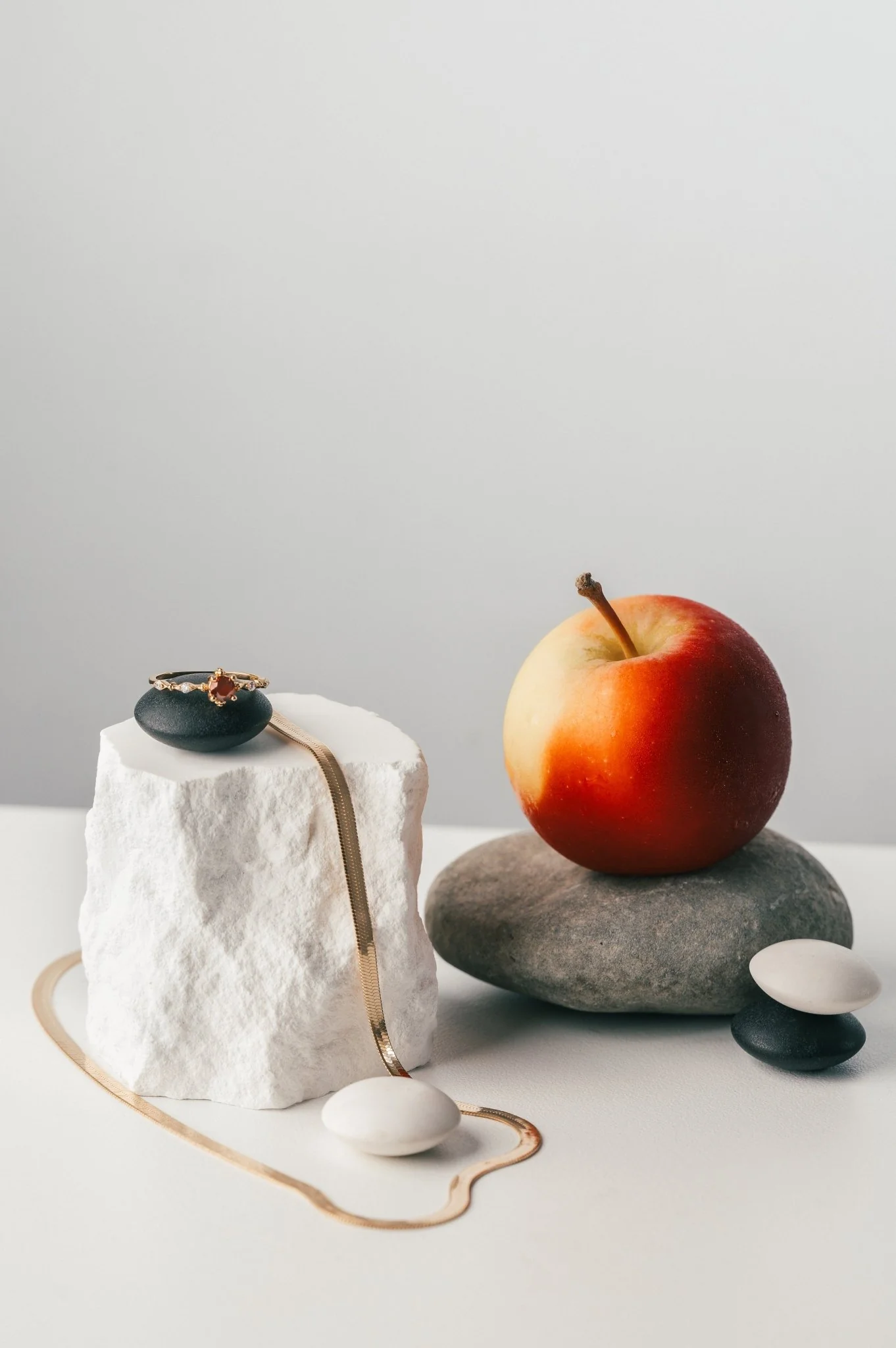 3.5mm Herringbone Chain Necklace - Image 11