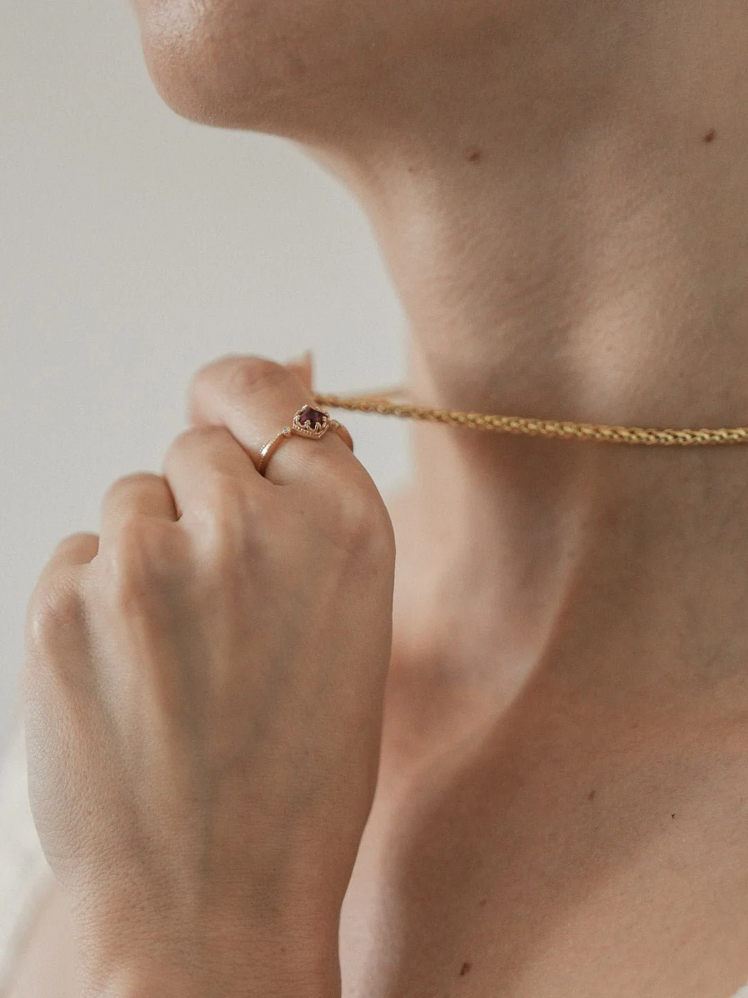 3mm Circle Chain Necklace - Image 16