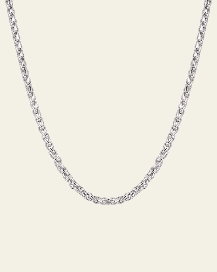 3mm Circle Chain Necklace - Image 9