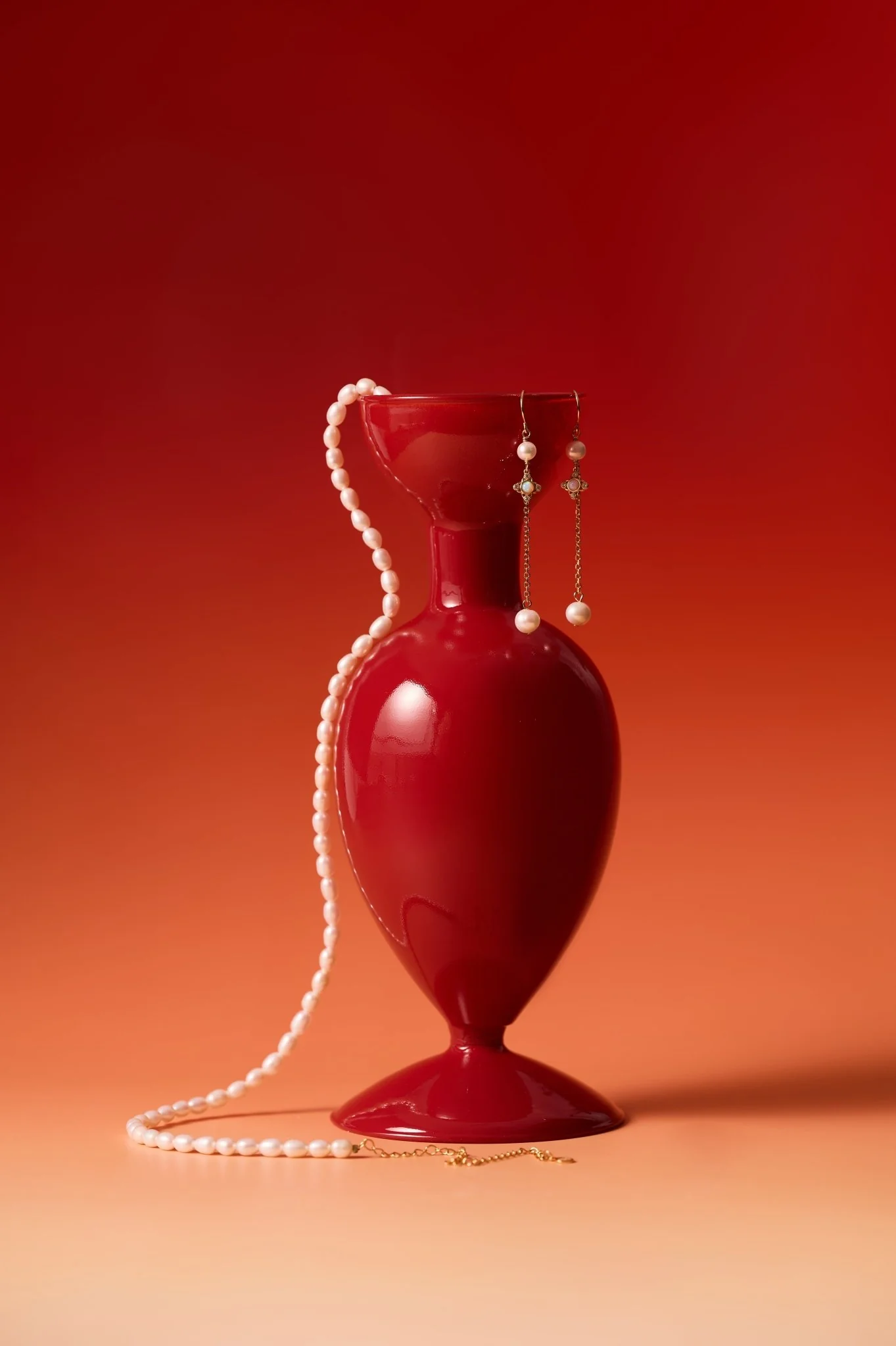 3mm Pearl Chain Necklace - Image 9