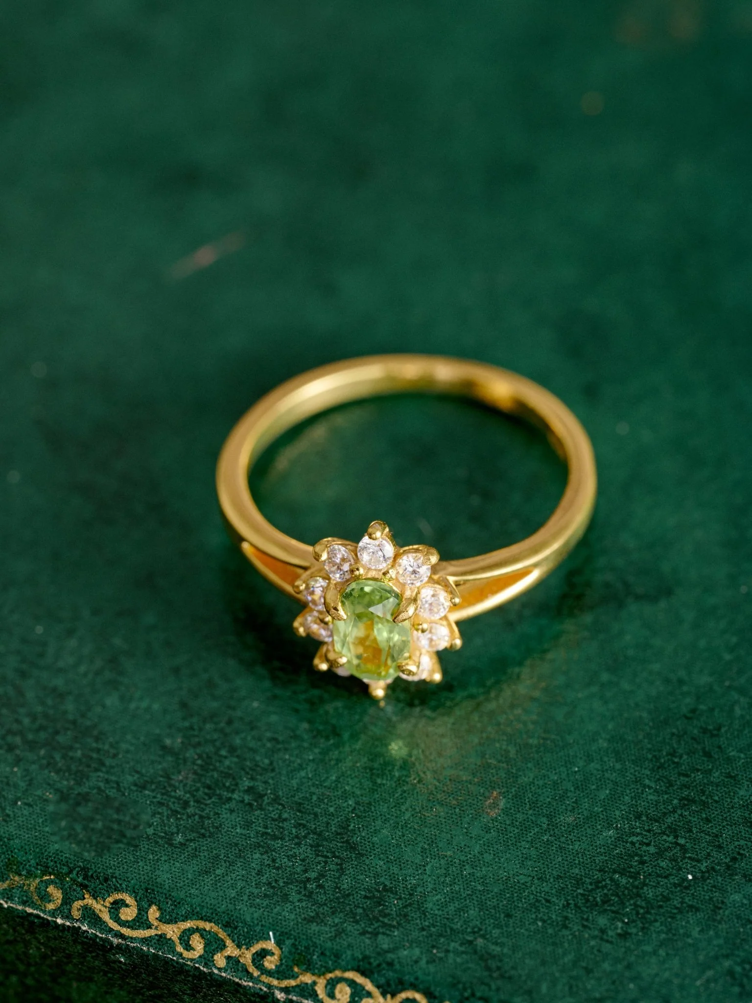 Aurora Peridot Ring - Image 6
