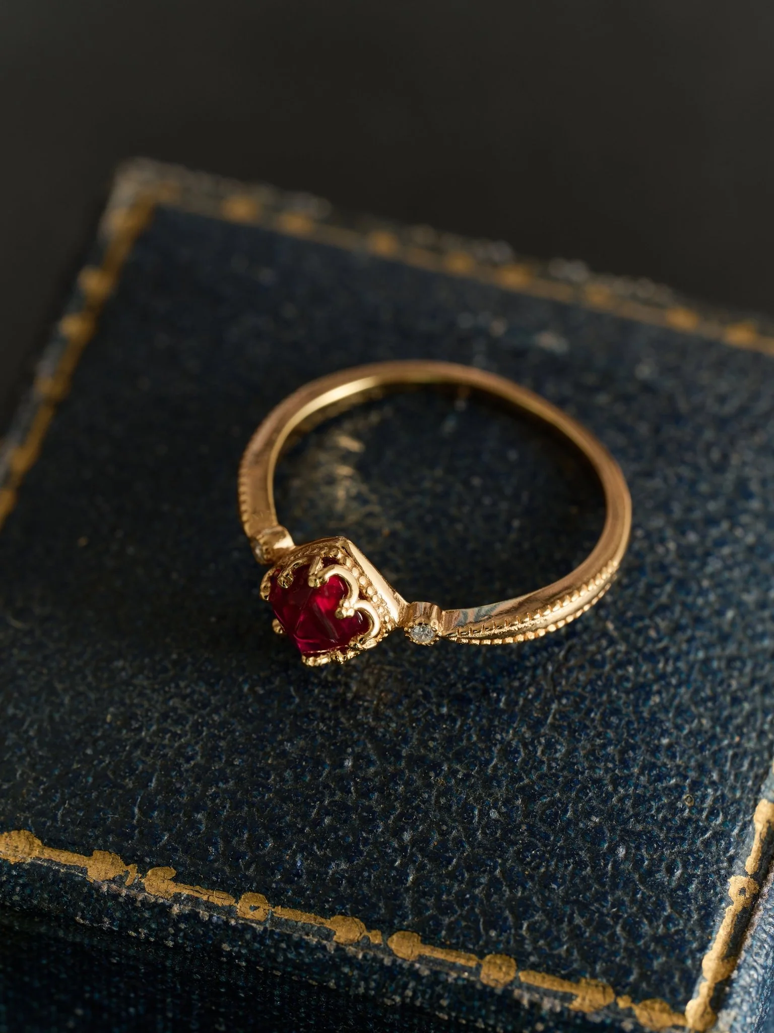 Carena Ruby Ring - Image 5