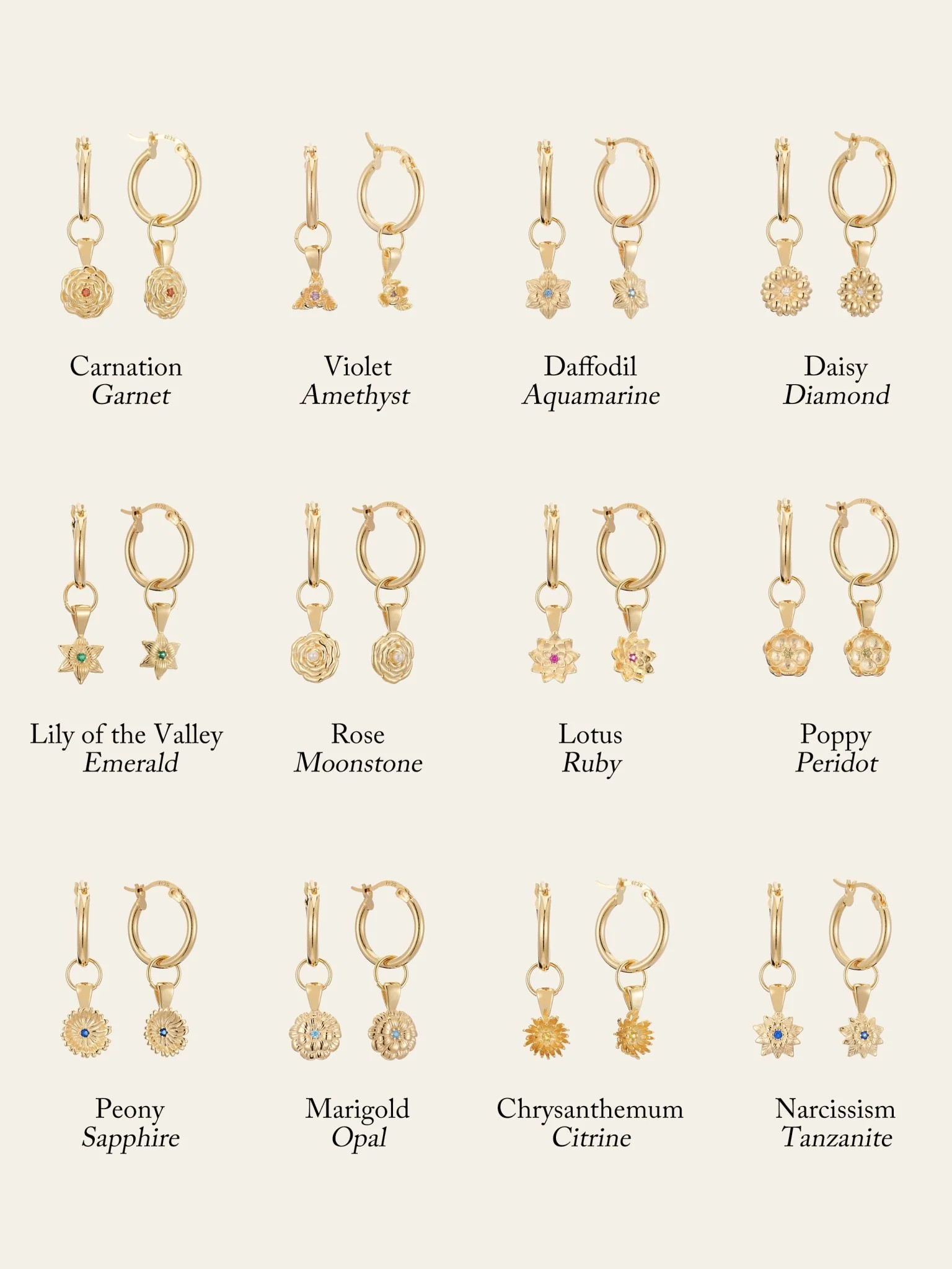 Elsa Holly Tanzanite Earrings - Image 9