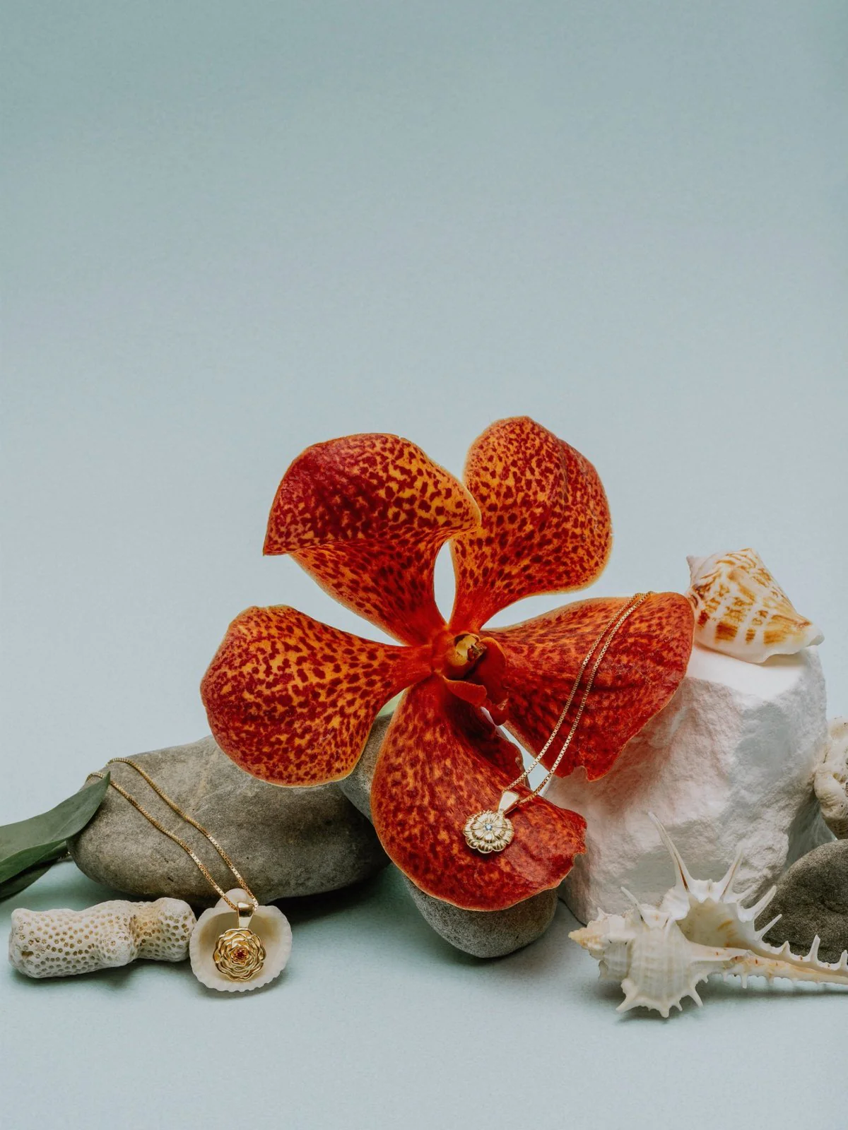 Elsa Carnation Garnet Necklace - Image 10