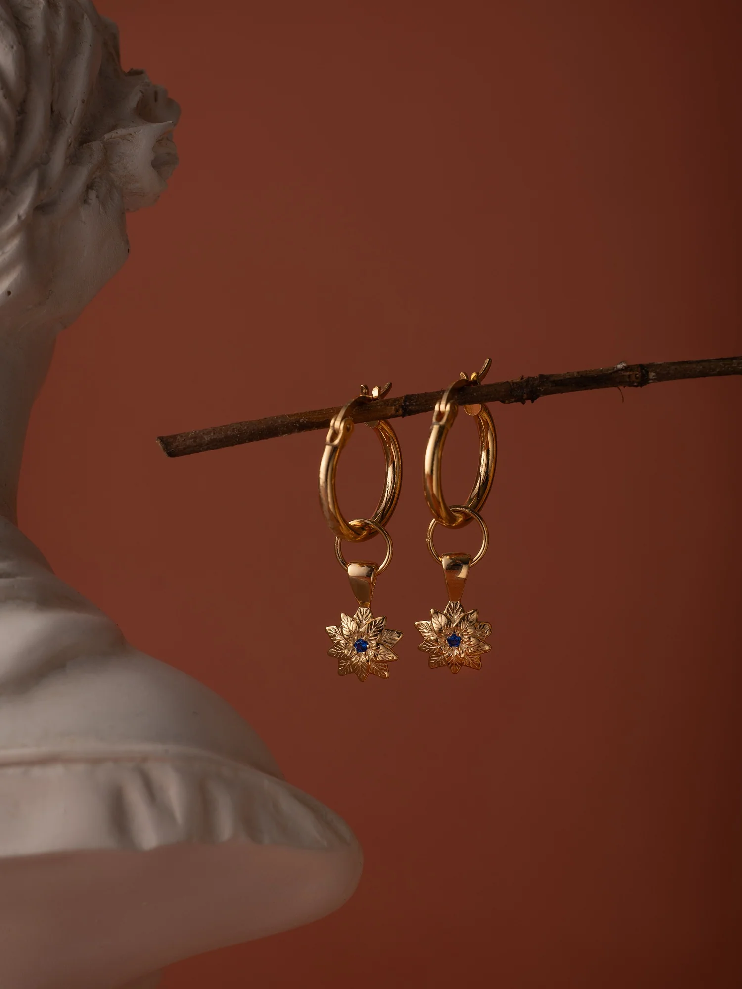 Elsa Holly Tanzanite Earrings - Image 7