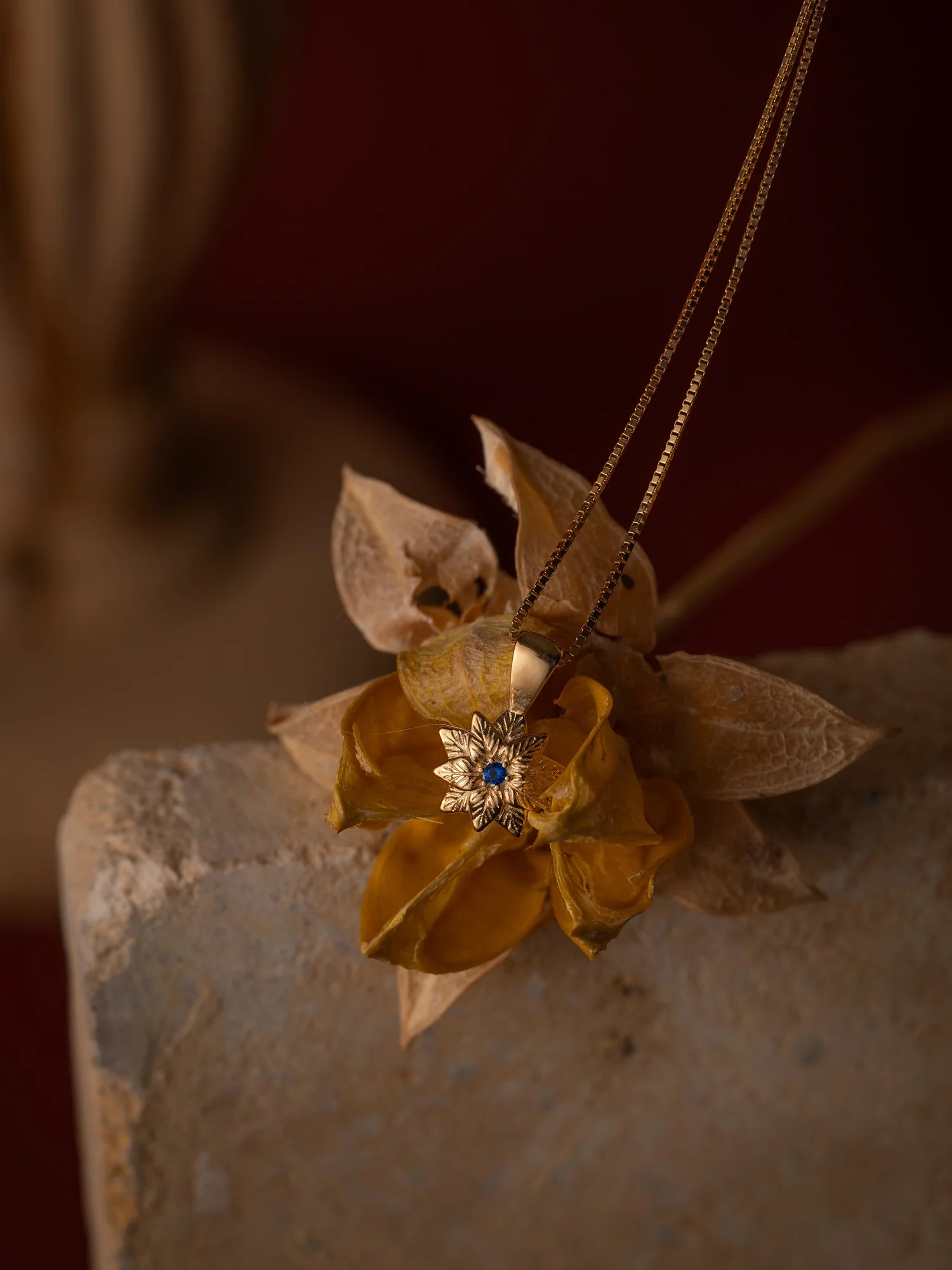 Elsa Holly Tanzanite Necklace - Image 4