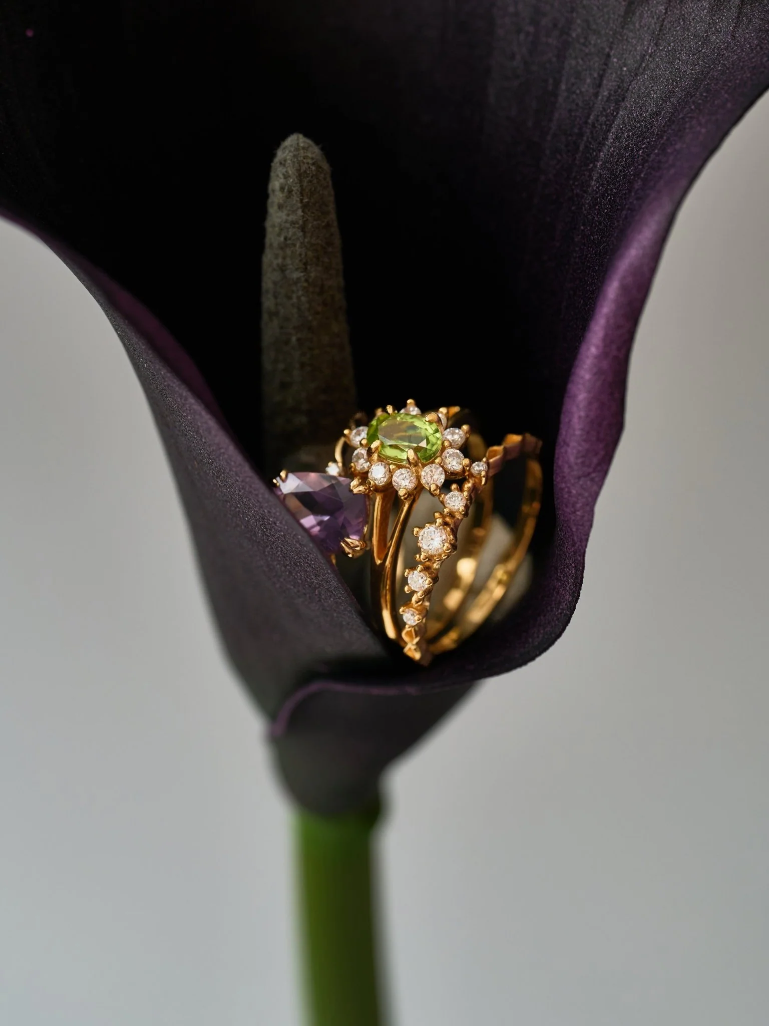 Aurora Peridot Ring - Image 14