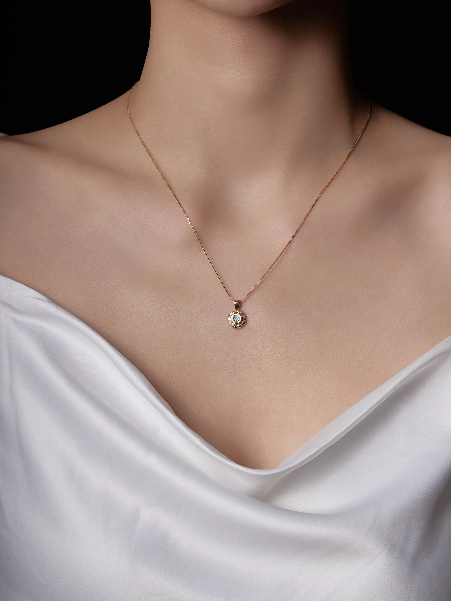 Elsa Marigold Tourmaline Necklace - Image 3