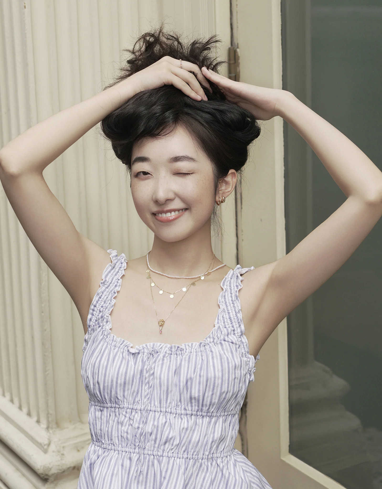 3mm Pearl Chain Necklace - Image 14