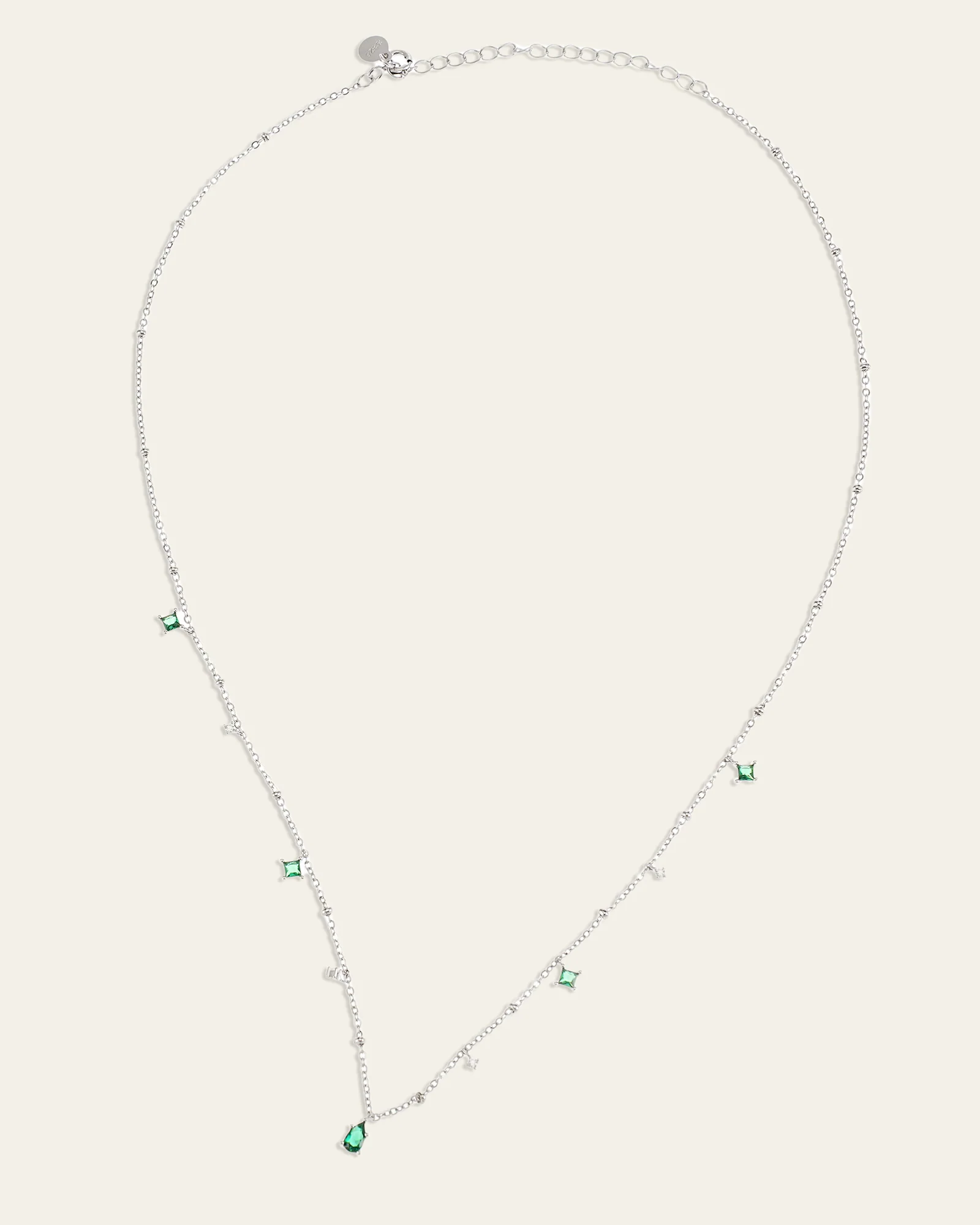 Moren Emerald Diamond Necklace - Image 11