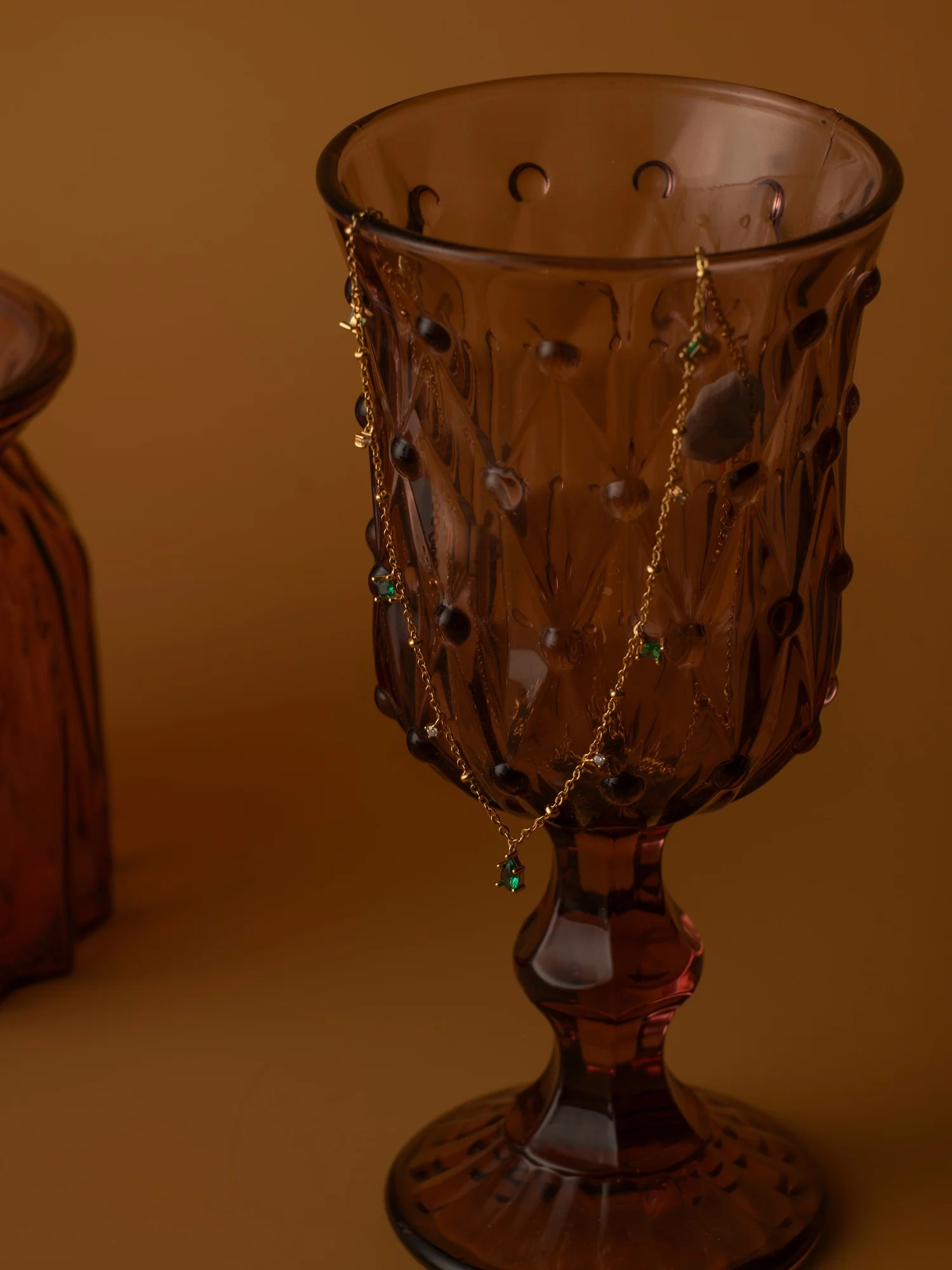 Moren Emerald Diamond Necklace - Image 3