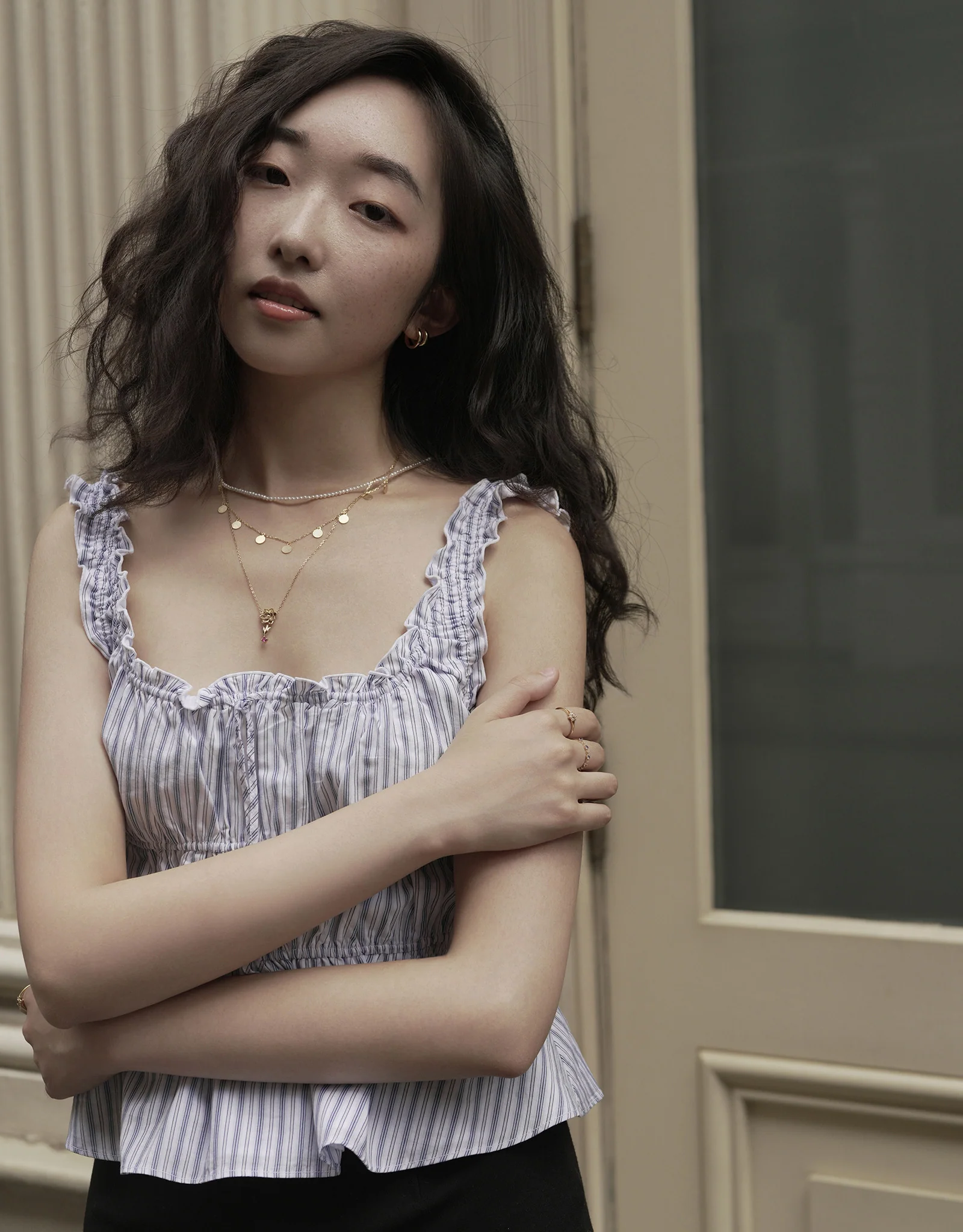 3mm Pearl Chain Necklace - Image 15