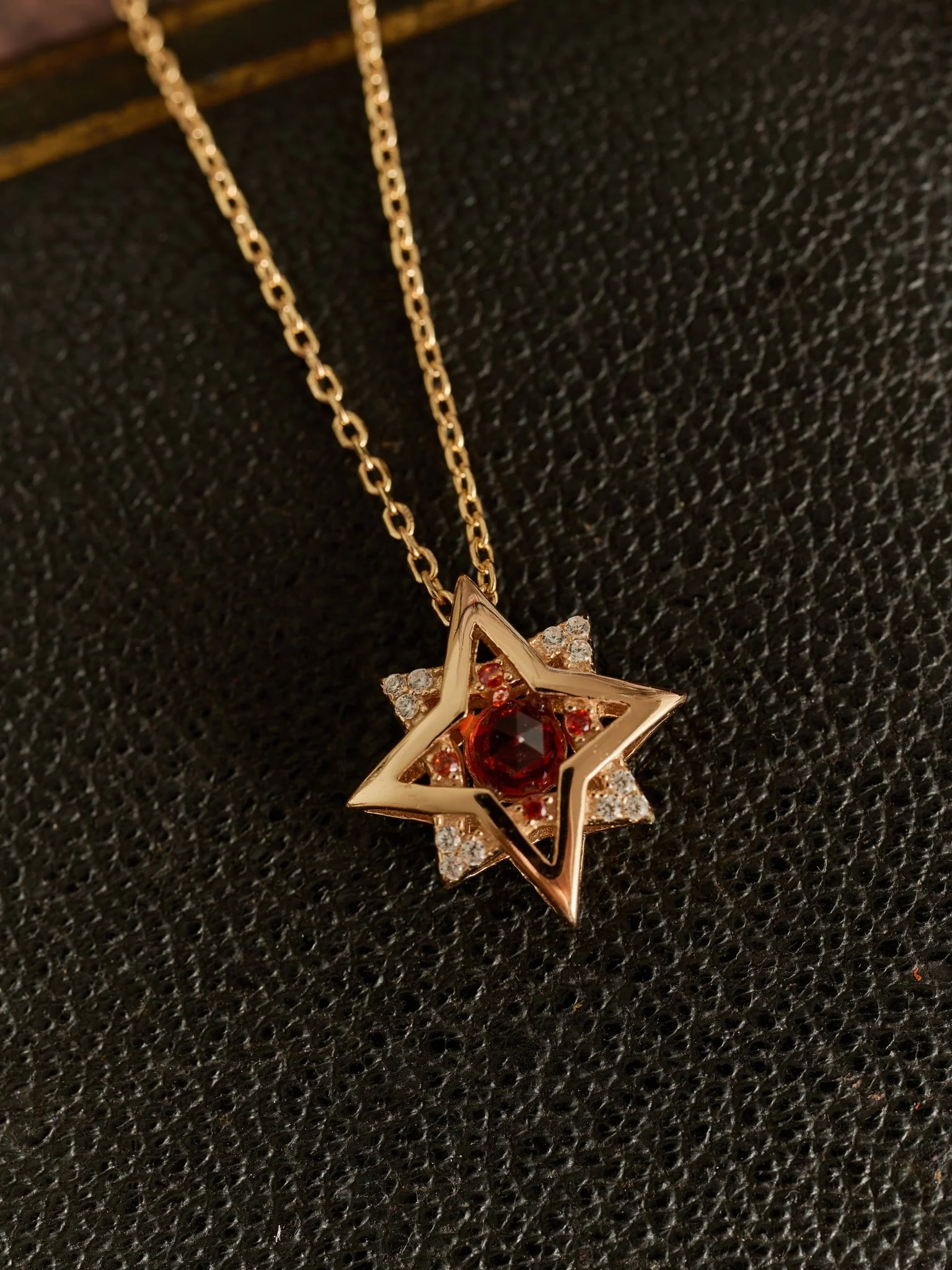 New York Birthstone Pentagram Necklaces - Image 11