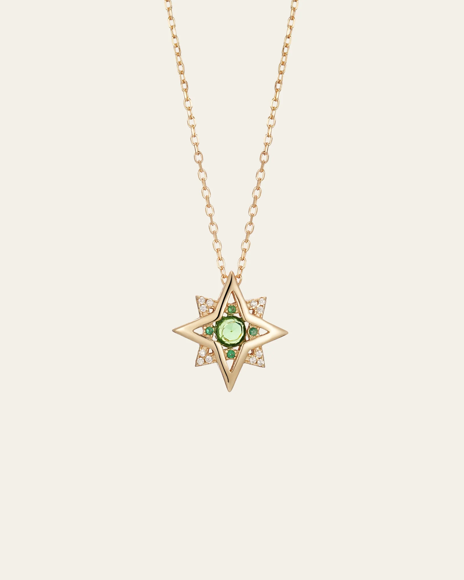 New York Birthstone Pentagram Necklaces - Image 25