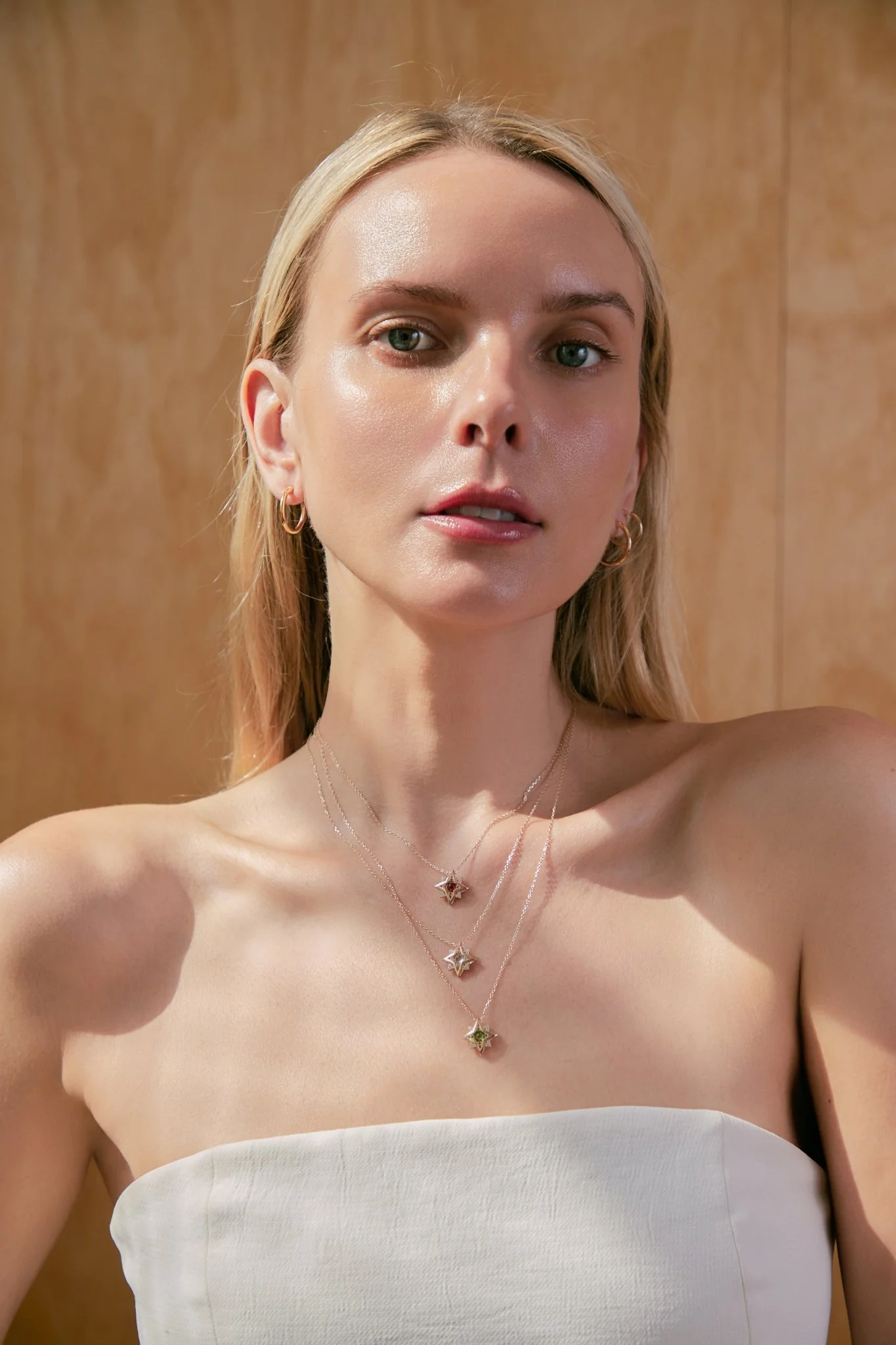 New York Birthstone Pentagram Necklaces - Image 9