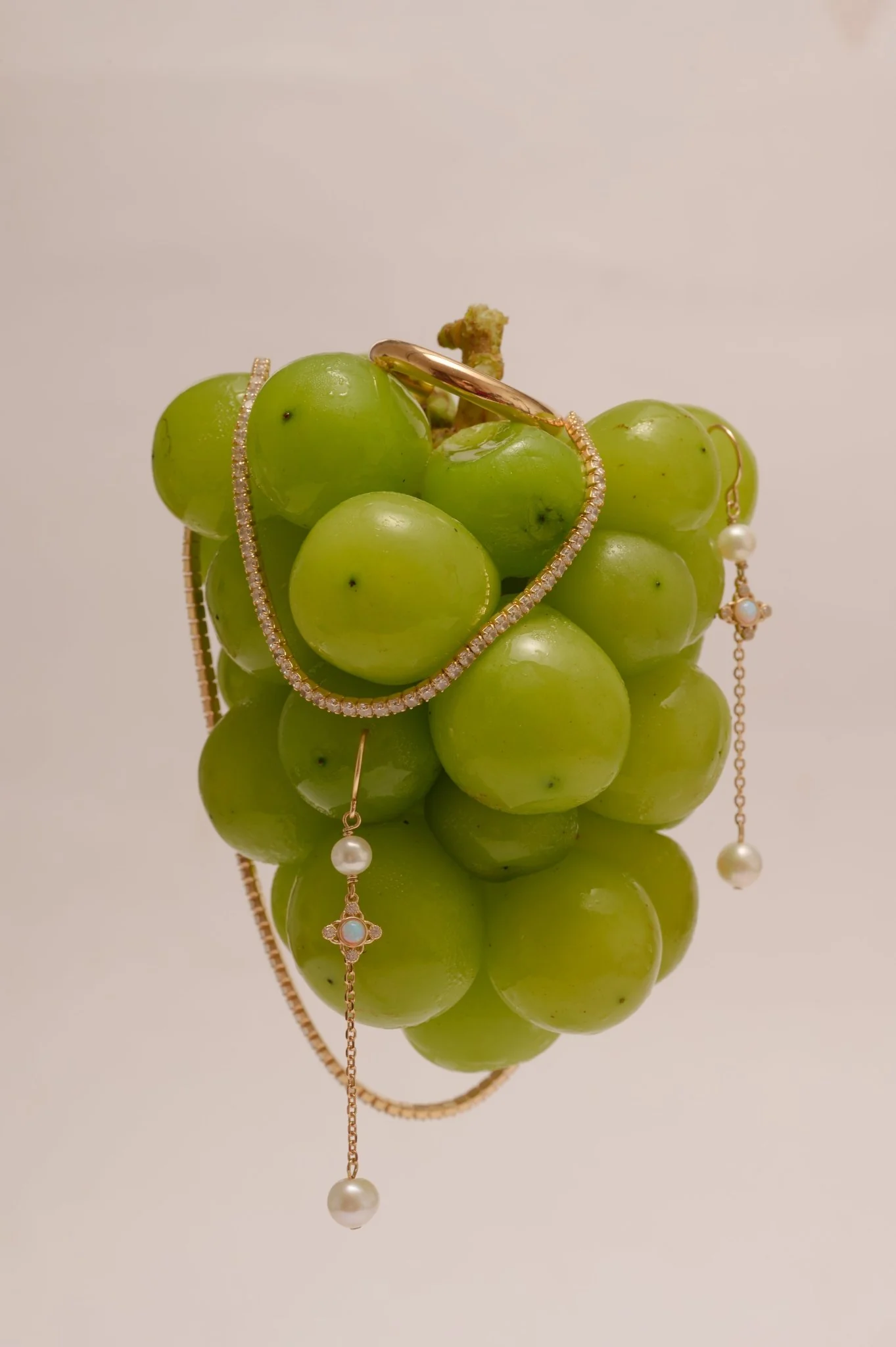 Audrey Opal Pearl Earrings - Image 11