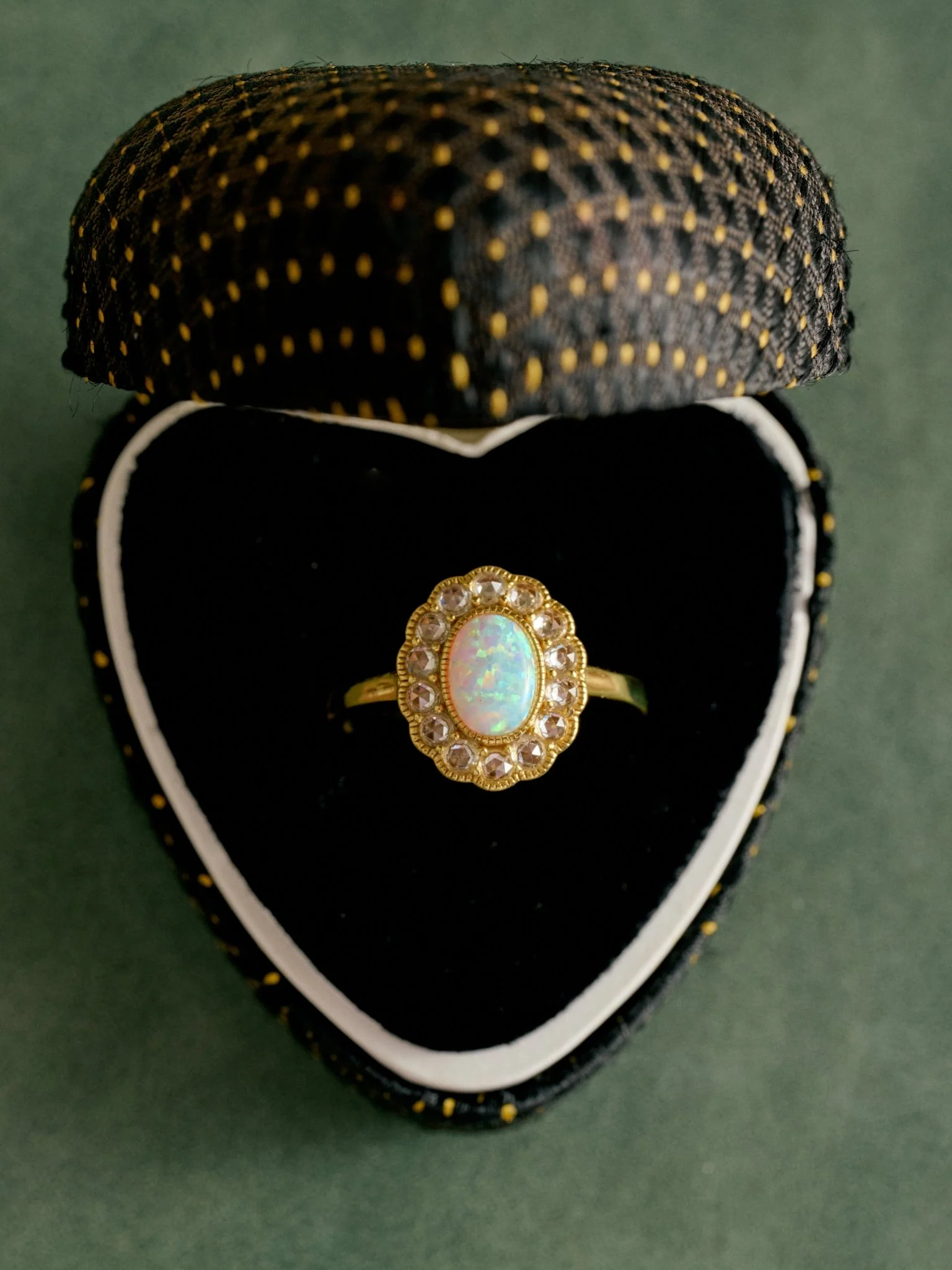 Ophelia Opal Ring - Image 11