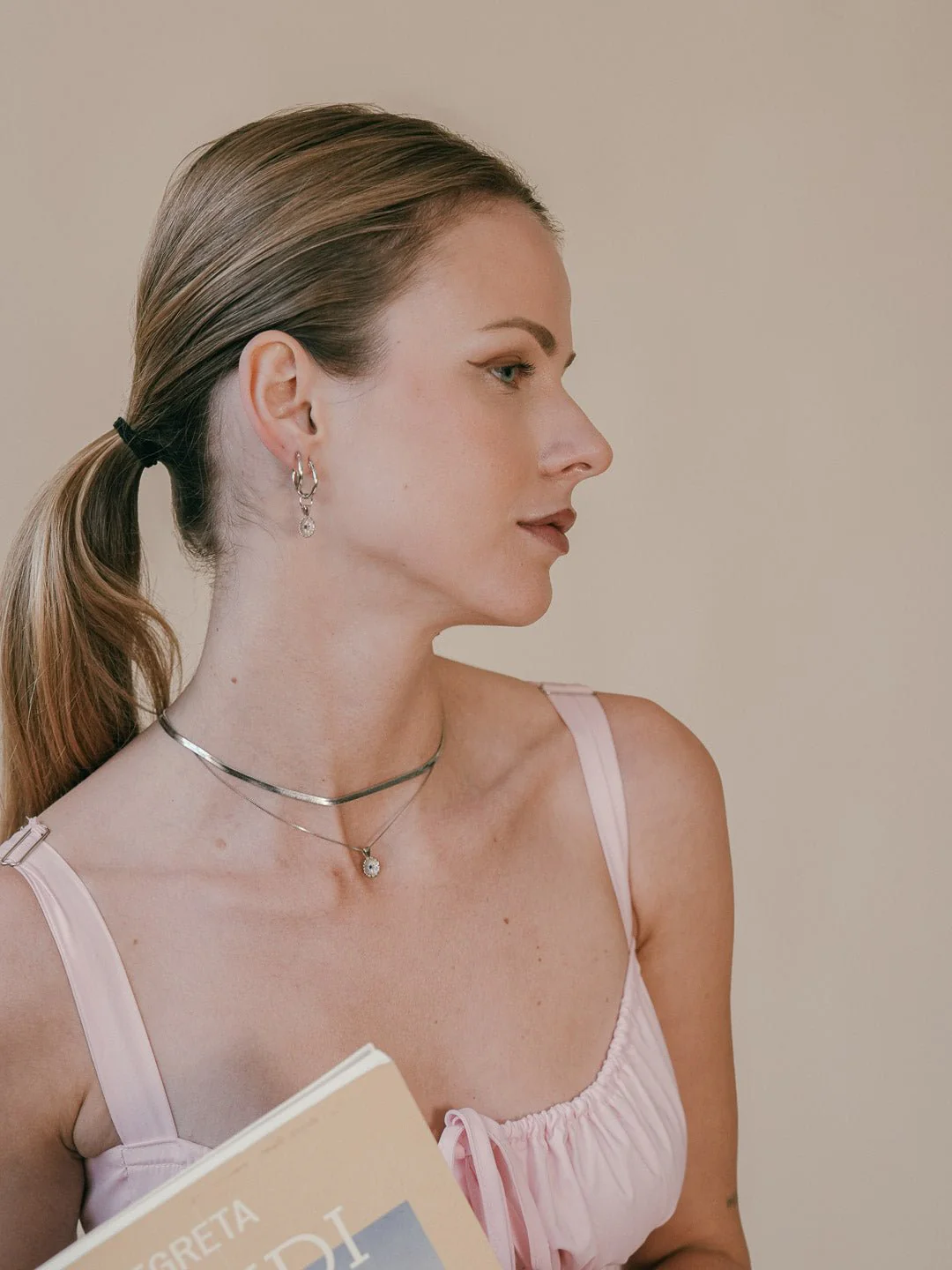 Elsa Peony Sapphire Necklace - Image 6