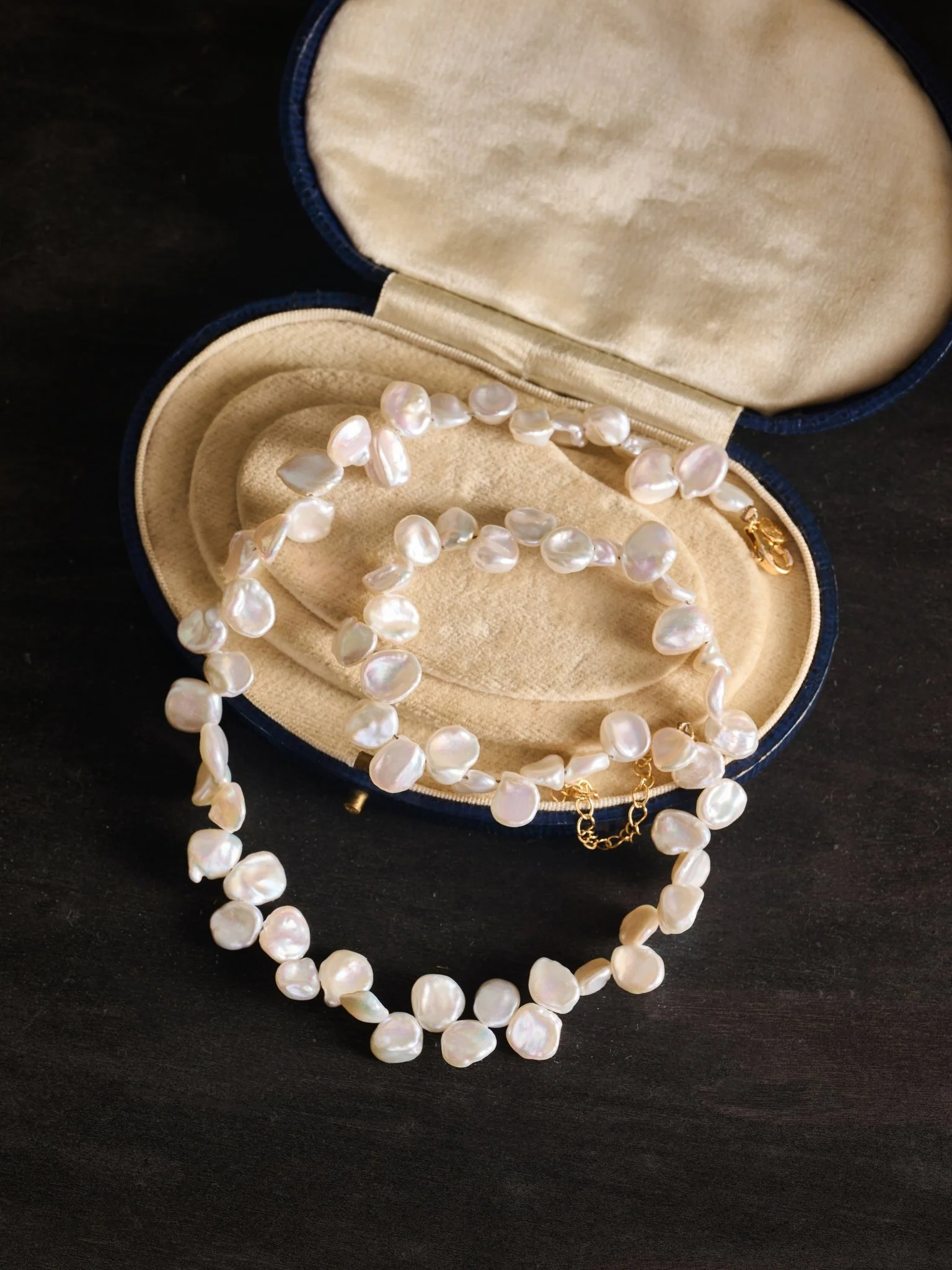 Petal Pearl Necklace - Image 3