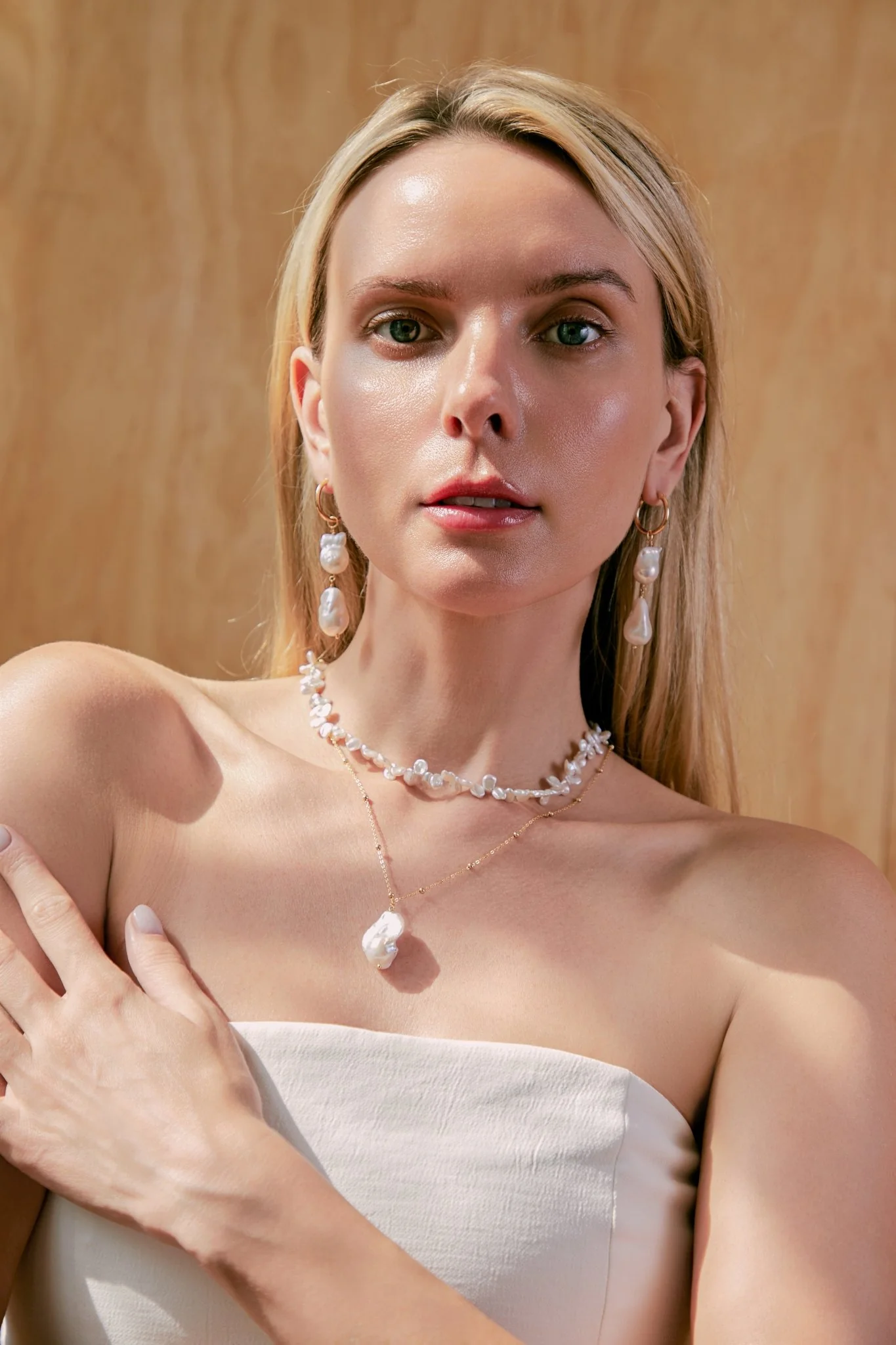 Petal Pearl Necklace - Image 6