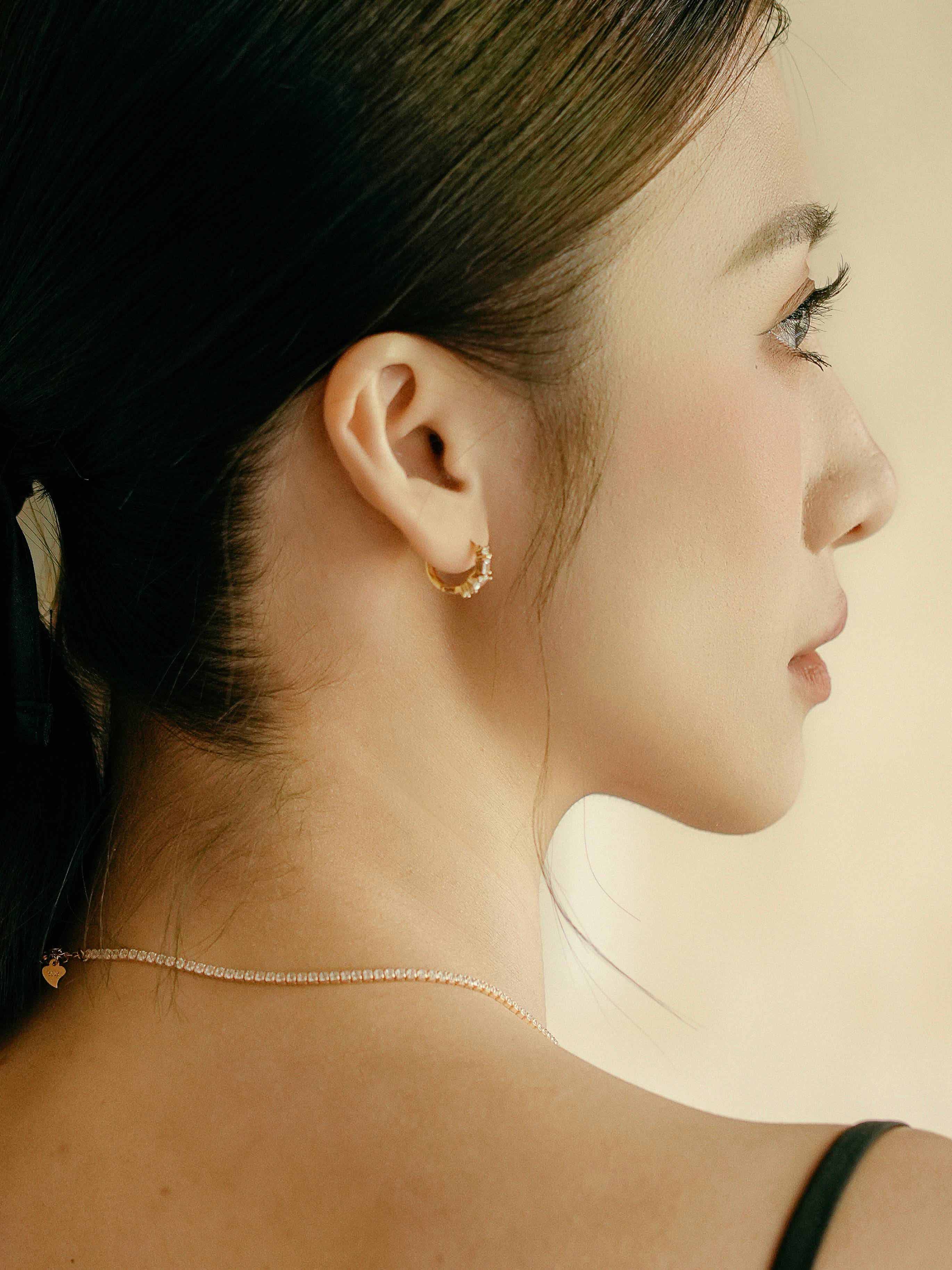 Quillie Cz Hoops - Image 5