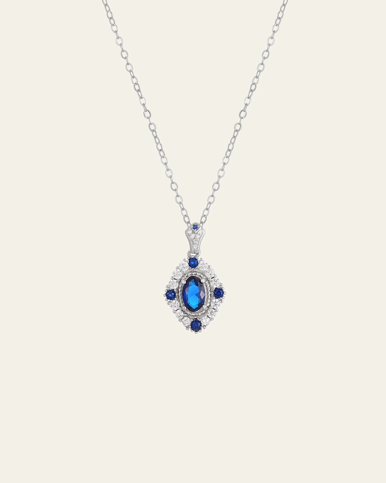Eta Sapphire Necklace - Image 7