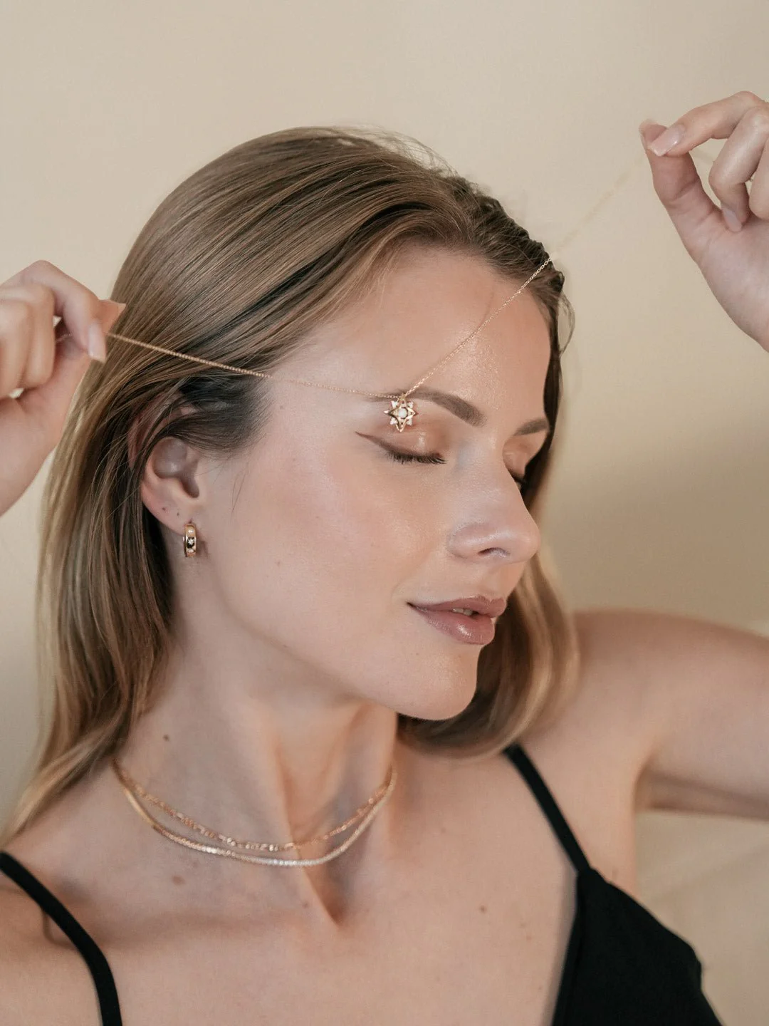 Starburst Cz Hoops - Image 9