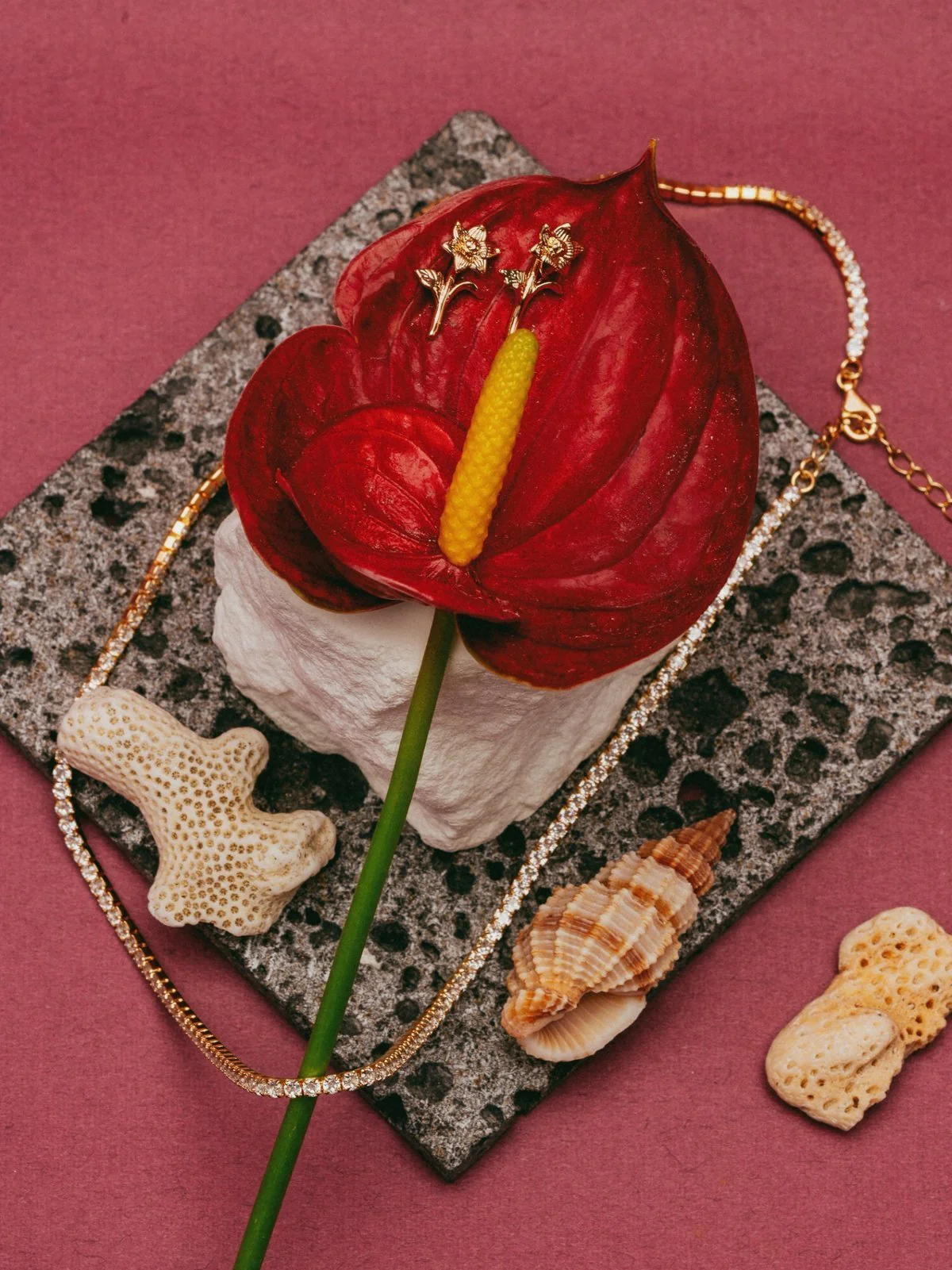 Tennis Chain Necklace - Image 13