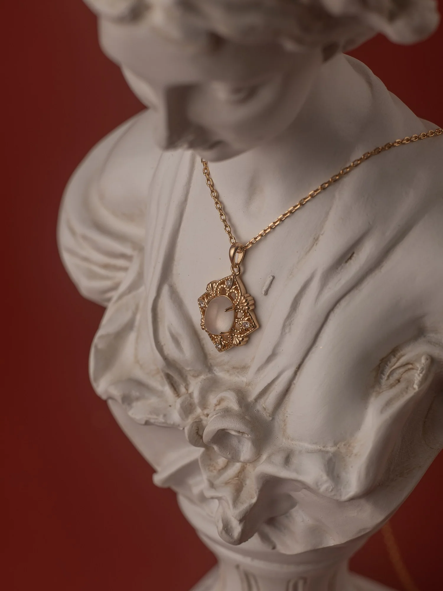 Capri Moonstone Necklace - Image 11