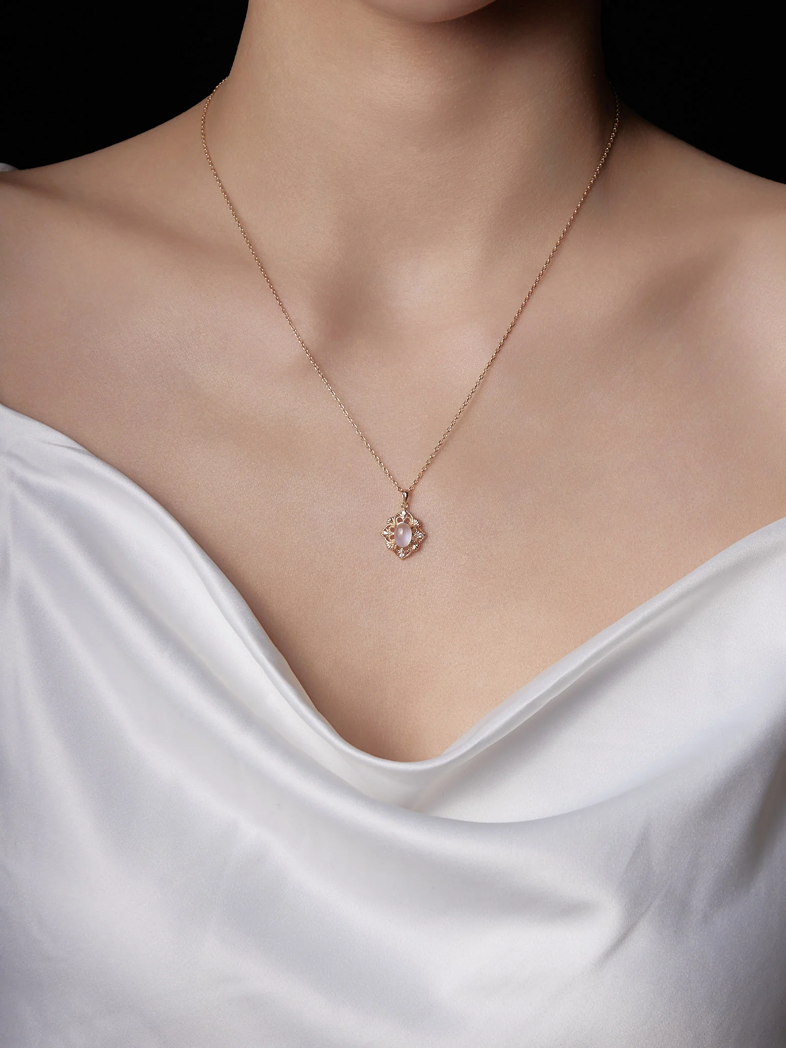 Capri Moonstone Necklace - Image 9